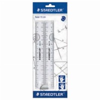 STAEDTLER Lineale 15 cm Kunstst. transp.