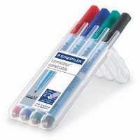 STAEDTLER Folienstift Lumocolor correct M 4ST
