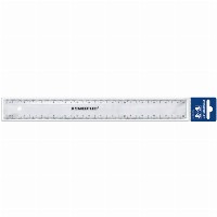 STAEDTLER Lineal 30cm Kunstst. transp.