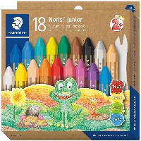 STAEDTLER Wachsmalkreide Noris junior 18er-Set retail