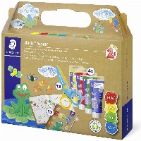 STAEDTLER Fingermalfarbe Noris junior Bastel-Set retail