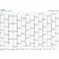 STAEDTLER Jahresplaner Lumocolor year planner 2026 A1 Format