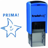 trodat Motivstempel Printy blau ″Stern″ 4922