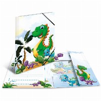 HERMA Sammelmappe A4 Dinos Pappe