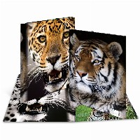 HERMA Sammelmappe A4 Leopard Polypropylen
