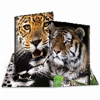 HERMA Sammelmappe A3 Leopard Polypropylen