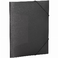 HERMA Sammelmappe A4 schwarz Polypropylen