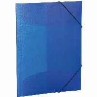 HERMA Sammelmappe A4 dunkelblau Polypropylen