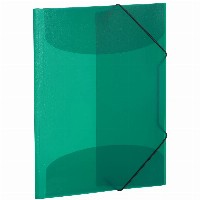 HERMA Sammelmappe A4 dunkelgruen Polypropylen