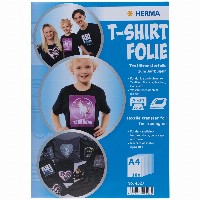 HERMA T-Shirt Folie für dunkle Textilien A4 bedruck. 10 St.