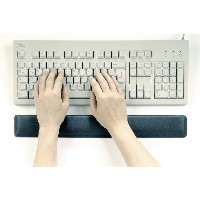 DURABLE Gel-Handgelenkauflage textile Oberfläche anthrazit