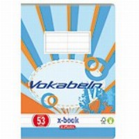 Herlitz Vokabelheft A5 32 BI Lin 53 FSC Mix