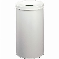 DURABLE Papierkorb Safe rund 60 Liter grau