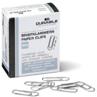 DURABLE Briefklammern 26mm verzinkt 100 Stück