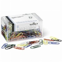 DURABLE Briefklammern 26mm farbig sortiert 500 Stück