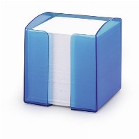 DURABLE TREND Zettelkasten transluzent blau
