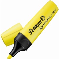 Pelikan Textmarker 490. Leuchtgelb. 10 Stück Faltschachtel