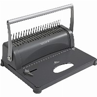 GENIE Spiralbindegerät inkl. Plastikbinderücken-Set CB-850