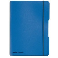 Herlitz Notizheft my.book flex A5 PP 40Bl. kariert blau