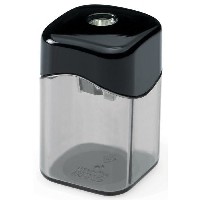 M+R Spitzer eckig Mg einfach Dosenspitzer schw./rauch 1 Stk.