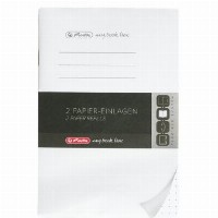 Herlitz Refill my.book flex A6 2x 40Bl. kariert FSC Mix