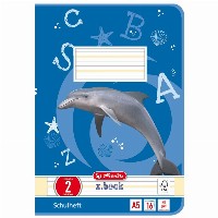 Herlitz Hefte A5 16 Bl. Lineatur 02 FSC liniert