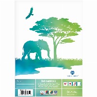 Herlitz Zeichenblock A4 GREENline Elefant 20 Blatt