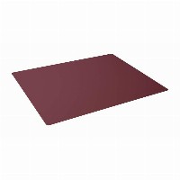 DURABLE Schreibunterlage PP mit Dekorrille 530x400cm rot