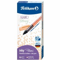 Pelikan Tintenschreiber inky 273 Pastell Orange 10 Stück Faltschachtel