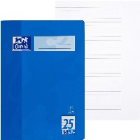 Oxford Schulheft A4 16 Blatt liniert mit Rand R 15Stk