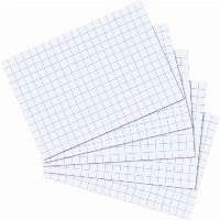 Herlitz Karteikarte A7 kariert ws 100St hf eingeschweißt mit