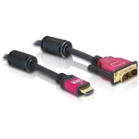DELOCK Kabel HDMI A/DVI - 18+1 - St/St 3.0m