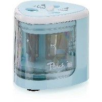 Peach Elektrischer Stiftspitzer PO102 universal blau