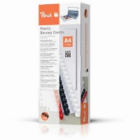 Peach Binderücken schwarz 6 mm 100er-Pack