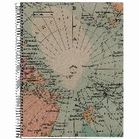 Miquelrius Nortizblock WELTKARTEN DESIGN Recycle A4 80 Blatt (Speditionsversand)