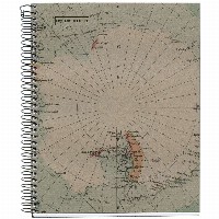 Miquelrius Notizblock WELTKARTEN DESIGN Recycle A5 80 Blatt (Speditionsversand)