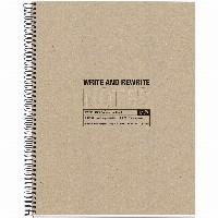 Miquelrius Notizblock BEIGE Recycle A4 80 Blatt (Speditionsversand)