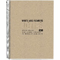 Miquelrius Notizblock BEIGE Recycle A5 80 Blatt (Speditionsversand)
