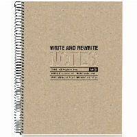 Miquelrius Notizblock BEIGE Recycle A5 80 Blatt (Speditionsversand)