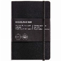 Miquelrius LEATHER1839 Notizbuch 104x150 SQU 5mm Index.200Bl (Speditionsversand)
