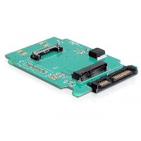 DELOCK Converter SATA 22pin > mSATA 2.5 Platine