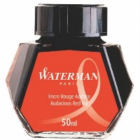 WATERMAN Tintenflacon Audacious Red (alt: Rot)