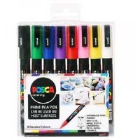 POSCA Marker UNI PC-1MR 8er Set Pastell