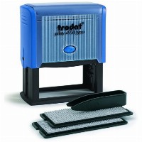 trodat Stempel Printy Typom/SB Himmelblau+Kissen schw 4931