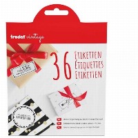 trodat Etiketten Vintage V1/V2/V3 DE/FR/NL