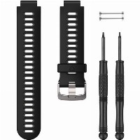 Garmin Ersatzarmband Schwarzes/Graues aus Silikon