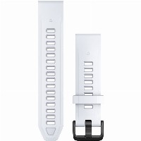 Garmin Ersatzarmband QuickFit 20mm Silikon Steinweiss