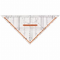 ROTRING Zeichendreieck TZ-Dreieck 32 cm Griff abnehmbar
