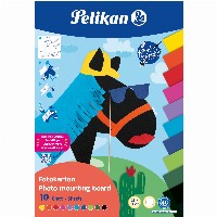 Pelikan Fotokarton Block FOKA. 10 Blatt. 23X33cm. f.s.