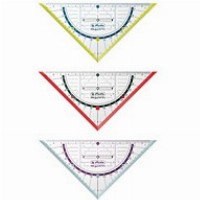 Herlitz Geometriedreieck my.pen 16cm m.Griff f.